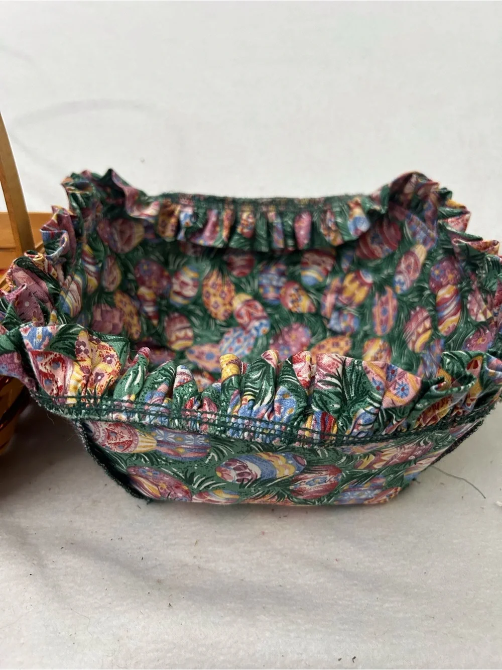 Longaberger 1998 Easter Basket with Liner & Protector